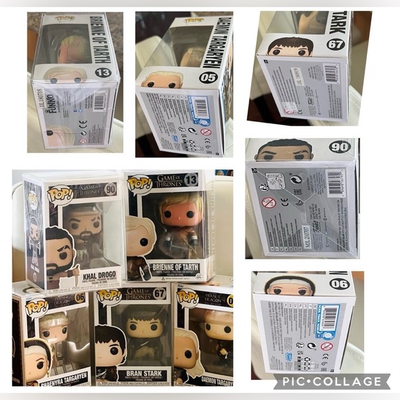 House of The Dragon 🐉 Game of Thrones Funko Pop Lot Targaryen Tarth Stark Drogo - Picture 10 of 11